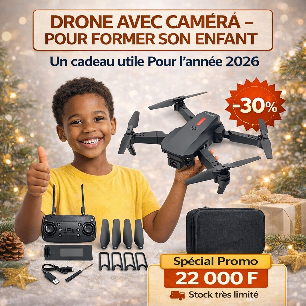 ⭐Drone + Caméra : Idéal Pour former ses enfants !