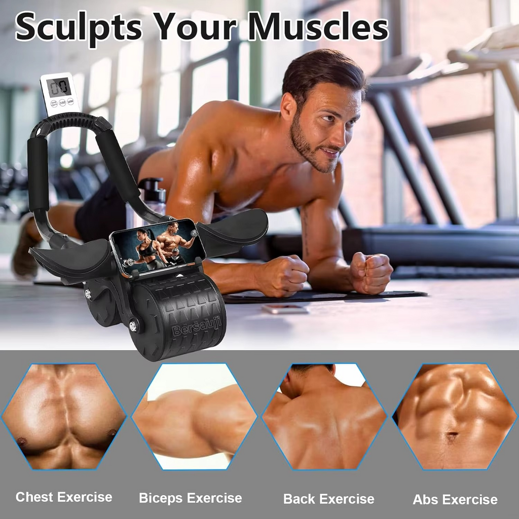 ⭐Appareil d'exercice abdominaux : Simple à faire 5 minutes par jour suffit !