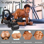 ⭐Appareil d'exercice abdominaux : Simple à faire 5 minutes par jour suffit !